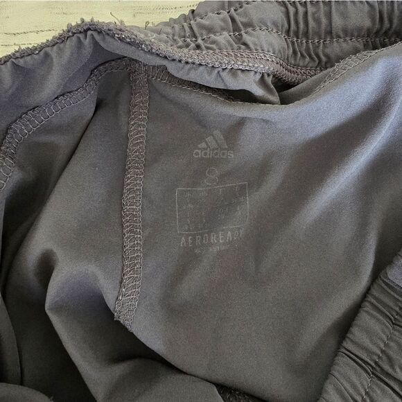 Adidas Dark Gray Athletic Shorts - Picture 4 of 4